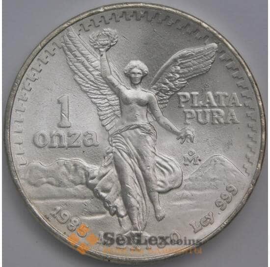 Мексика 1 онза 1985 КМ494 BU Либертад  арт. 39858