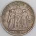 Франция монета 5 франков 1849 КМ756 XF арт. 47102
