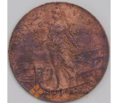 Италия 2 чентезимо 1915 КМ41 VF арт. 41763