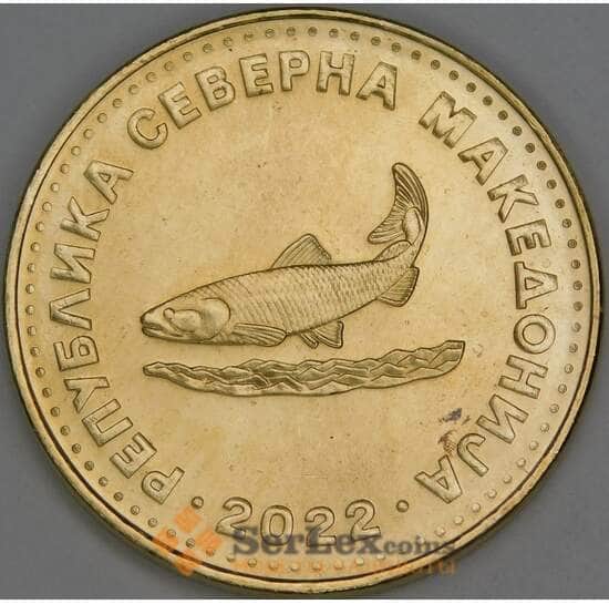 Македония 2 денара 2022 КМ4 UNC арт. 53429
