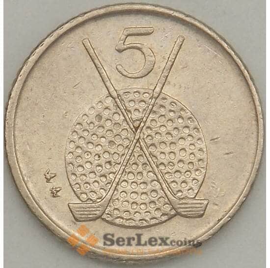 Мэн остров 5 пенсов 1995 КМ392 XF  арт. 21292