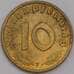 Германия 10 пфеннигов 1939 F КМ92 aUNC арт. 41583