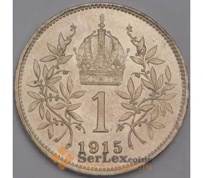 Монета Австрия 1 крона 1915 КМ2820 UNC мультилот арт. 40208