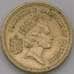 Монета Гернси 1 фунт 1997 КМ46 VF+ редкий год арт. 38103