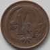 Монета Австралия 1 цент 1966 КМ62 XF (J05.19) арт. 17251