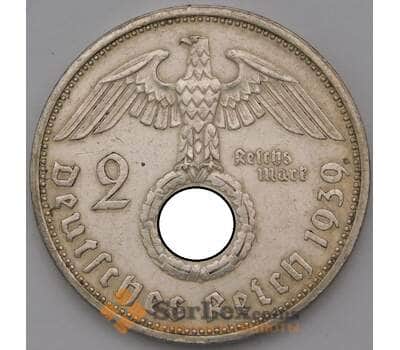 Монета Германия 2 марки 1939 A КМ93 XF арт. 37130