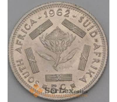 Монета Южная Африка ЮАР 5 центов 1963 КМ59 BU арт. 28223