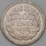 Нидерланды 10 центов 1935 КМ163 VF арт. 28197