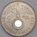 Германия монета 2 марки 1937 D КМ93 aUNC арт. 42758