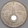 Германия монета 2 марки 1937 D КМ93 aUNC арт. 42758