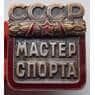 Знак СССР Мастер спорта СССР 1951-1959 номерной (БСВ) арт. 8359