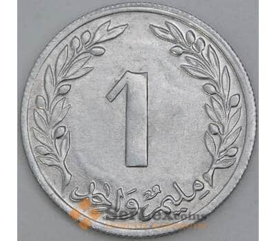 Тунис 1 миллим 1960 КМ280 UNC арт. 55215