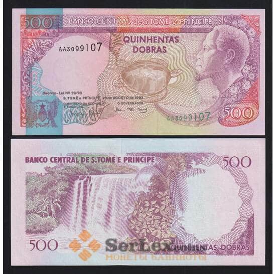 Сан-Томе и Принсипи 500 добра 1993 Р63 UNC арт. 55390