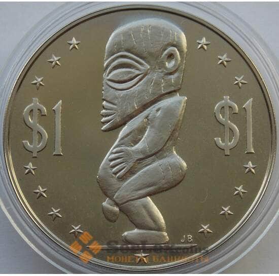 Кука острова 1 доллар 1972 КМ7 BU арт. 13701