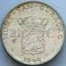 Монета Кюрасао 2 1/2 гульдена 1944 КМ46 AU Серебро (J05.19) арт. 16846