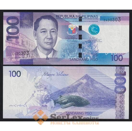 Филиппины 100 песо 2010 Р208а UNC арт. 51955
