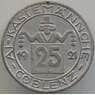 Германия нотгельд 25 пфеннигов 1921 UNC Кобленц арт. 12903