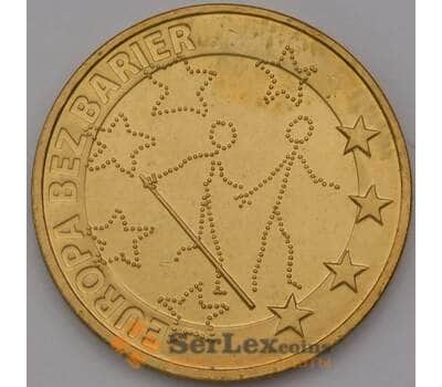 Монета Польша 2 злотых 2011 Y795 Общество слепых арт. 36861