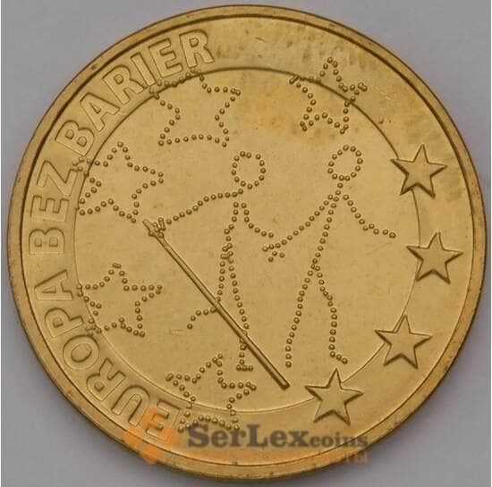 Польша 2 злотых 2011 Y795 Общество слепых арт. 36861