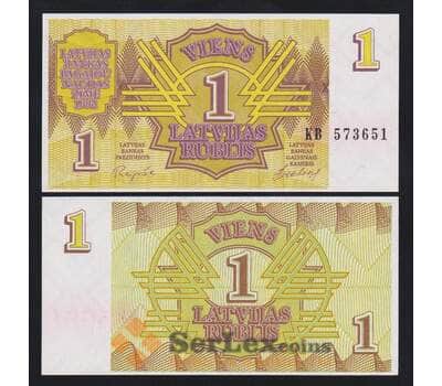 Латвия 1 рубль 1992 P35 UNC арт. 54605
