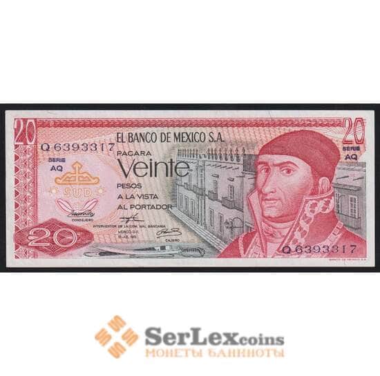 Мексика 20 песо 1973 Р64b(4) UNC арт. 53227
