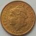 Монета Колумбия 2 сентаво 1965 КМ211 UNC (J05.19) арт. 17412