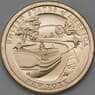 США 1 доллар 2021 UNC D Инновации №12 Нью-Йорк - Канал Эри арт. 30174