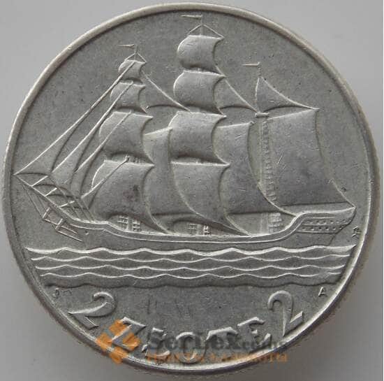 Польша 2 злотых 1936 Y30 AU арт. 11386