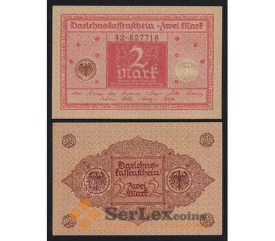 Германия 2 марки 1920 Р59 UNC арт. 53987