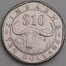 Зимбабве 10 долларов 2003 КМ14 UNC  арт. 18153