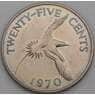Бермуды монета  25 центов 1970 КМ18 BU арт. 23981