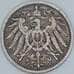 Германия 1 марка 1896 F КМ14 VF арт. 56832