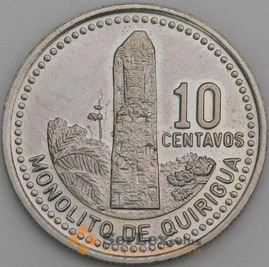 Гватемала монета 10 сентаво 1997 КМ277 UNC арт. 49073