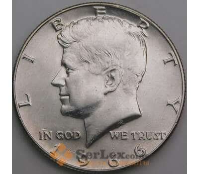 Монета США 1/2 доллара 1966 КМ202а aUNC Кеннеди арт. 28454