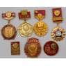 Набор значков 7 шт. 60 лет СССР 1922-1982 арт. 37498