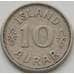 Монета Исландия 10 эйре 1929 КМ1 VF арт. 7383