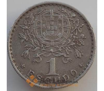 Монета Португалия 1 эскудо 1964 КМ578 XF арт. 14289