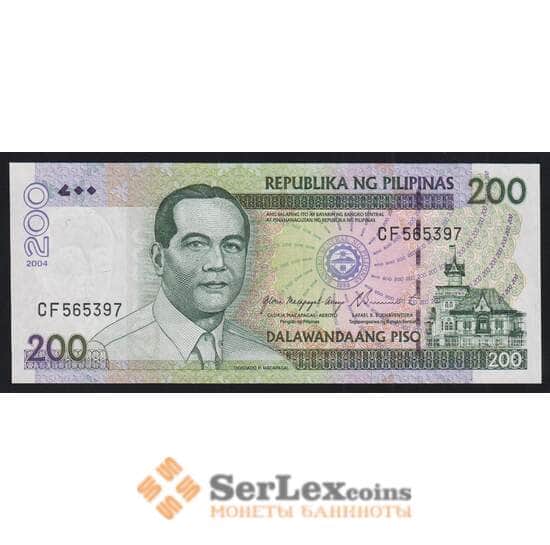 Филиппины 200 песо 2004 Р195а UNC арт. 51980