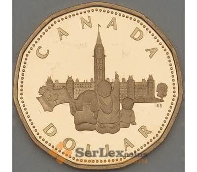 Монета Канада 1 доллар 1992 КМ218 Proof Парламент (n17.19) арт. 21534