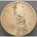 Монета США 1 доллар 2019 UNC D Инновации №3 Вакцина против полиомиелита  арт. 18662