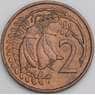 Новая Зеландия 2 цента 1976 КМ32 UNC арт. 46579