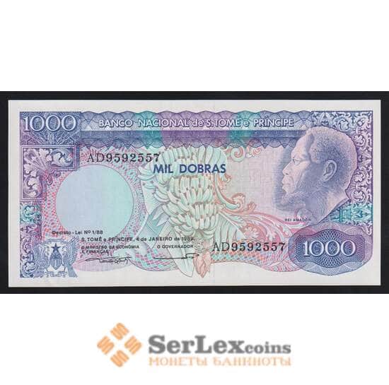 Сан-Томе и Принсипи 1000 добра 1989 Р62 UNC арт. 53823
