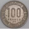 Чад монета 100 франков 1975 КМ3 aUNC арт. 45888