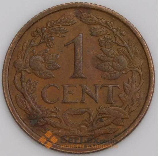 Суринам монета 1 цент 1960 КМ10а XF арт. 47695