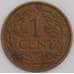 Суринам монета 1 цент 1960 КМ10а XF арт. 47695