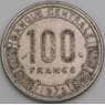 Габон монета 100 франков 1972 КМ12 VF арт. 49057