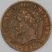 Франция монета 1 сантим 1862 А КМ795 АU арт. 44720
