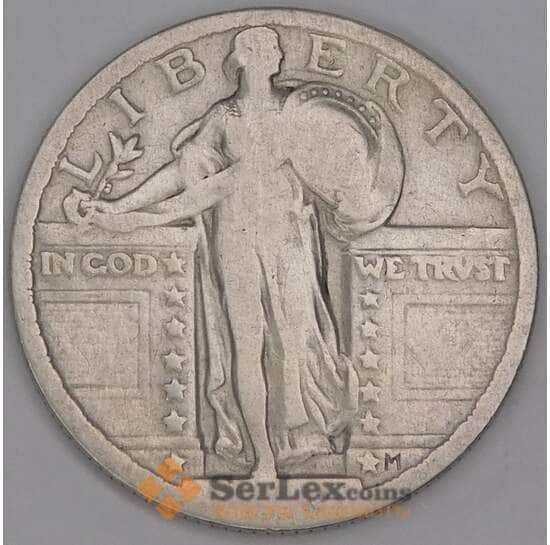 США 1/4 цента 1917-1930 КМ145 VG арт. 49724