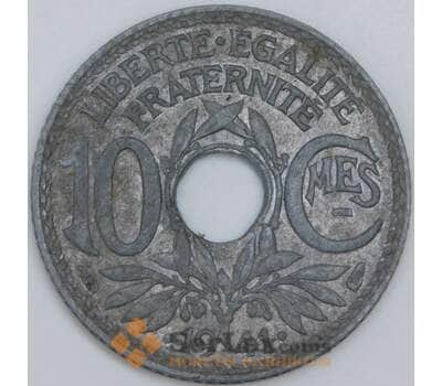 Франция 10 сантимов 1941 КМ895 XF арт. 57369