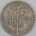 Бельгийское Конго 50 сантимов 1924 КМ23 F DER BELGEN арт. 55313